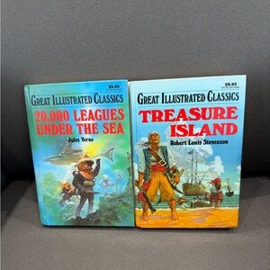 Great Illustrated Classics: 20,000 Leagues; Treasure Island